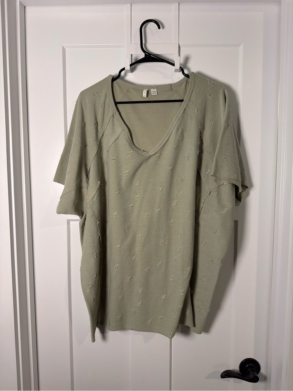 Light Sage Short-Sleeve Knit Shirt